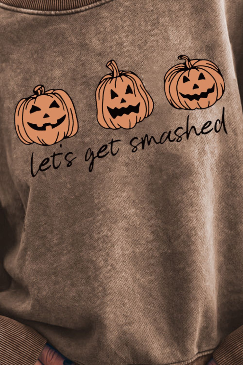 LET'S GET SMASHED Graphic Sweatshirt - Teresa's Fashionista LLC