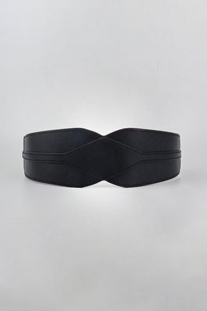 Elastic Wide PU Belt-Teresa's Fashionista LLC