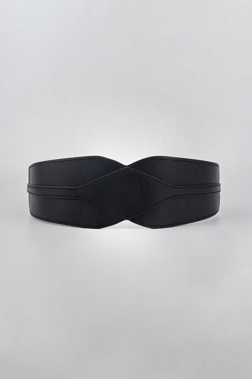 Elastic Wide PU Belt-Teresa's Fashionista LLC