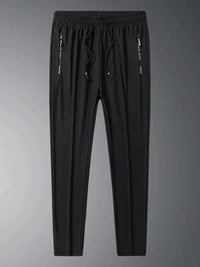 Men's Plus Size Drawstring Pants with Pockets