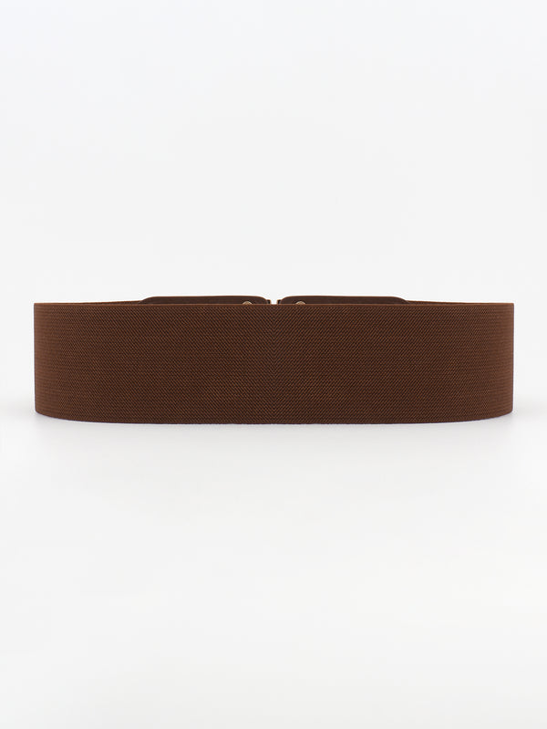 D Buckle Elastic Belt-Teresa's Fashionista LLC