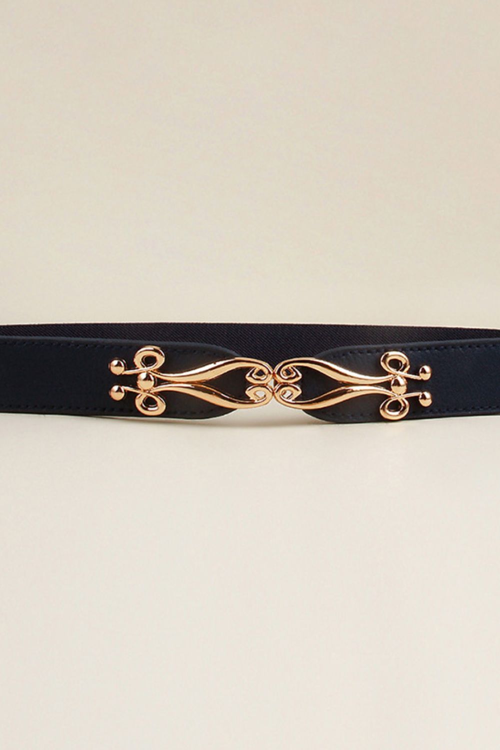 Alloy Buckle Elastic Belt-Teresa's Fashionista LLC