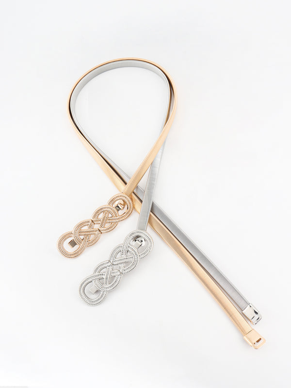 Knot Buckle Metal Belt-Teresa's Fashionista LLC