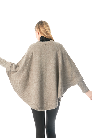 CP22129 Brighton Sweater Poncho