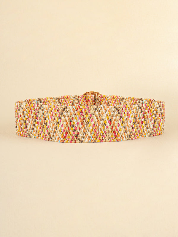 Multicolored Wide Belt-Teresa's Fashionista LLC