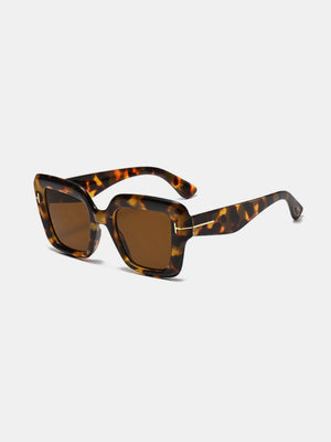 Polycarbonate Frame Square Sunglasses - Teresa's Fashionista LLC