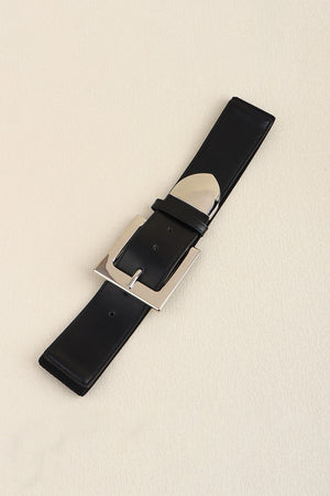 Zinc Alloy Buckle PU Leather Belt-Teresa's Fashionista LLC