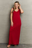 Plus Size Scoop Neck Maxi Tank Dress-Teresa's Fashionista LLC