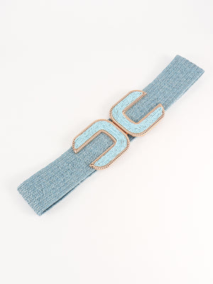 Wide Braid Belt-Teresa's Fashionista LLC
