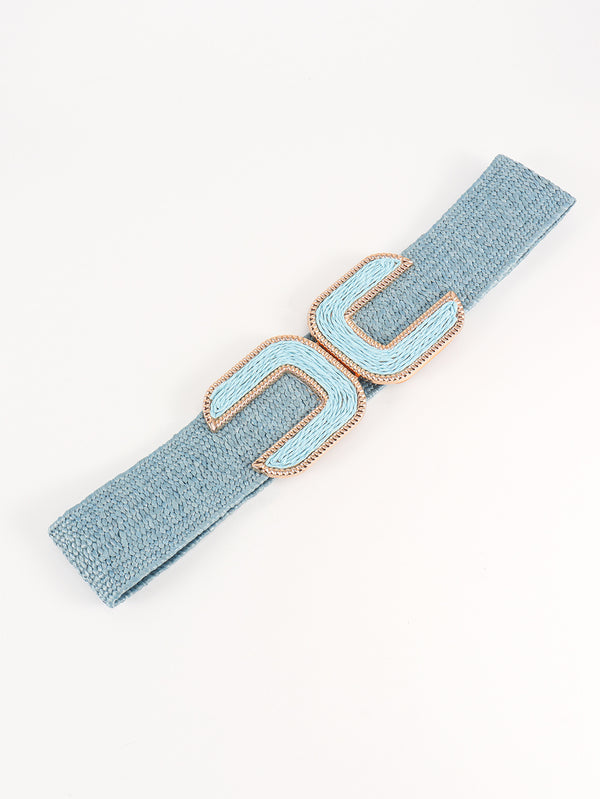 Wide Braid Belt-Teresa's Fashionista LLC