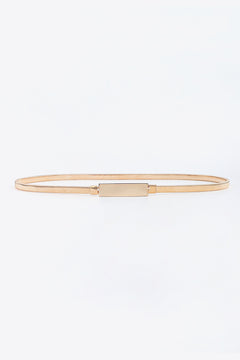 Elastic Iron Skinny Belt-Teresa's Fashionista LLC