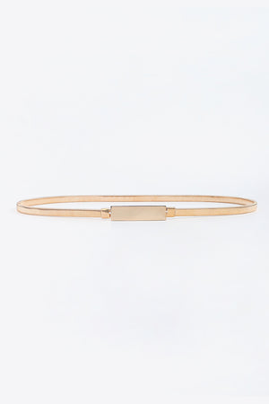 Elastic Iron Skinny Belt-Teresa's Fashionista LLC