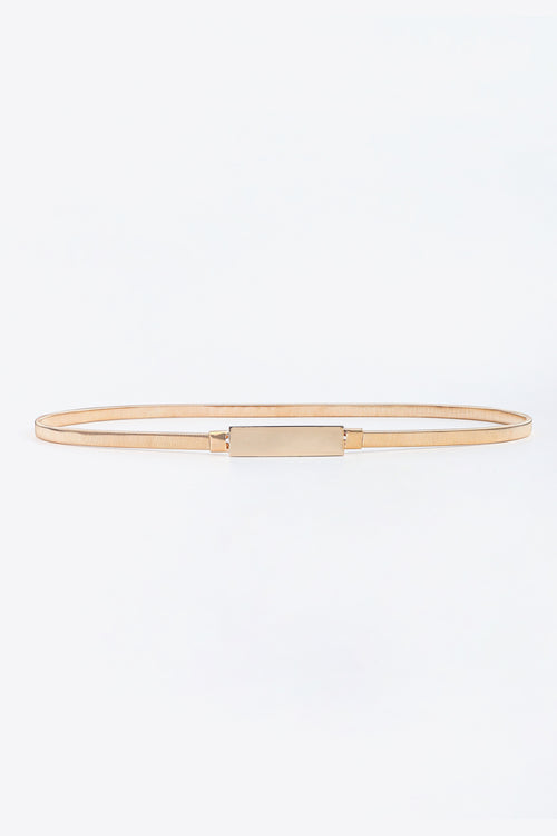 Elastic Iron Skinny Belt-Teresa's Fashionista LLC