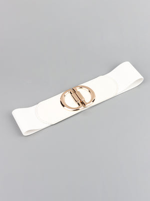 D Buckle Elastic Belt-Teresa's Fashionista LLC