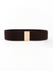 Alloy Buckle Elastic Belt-Teresa's Fashionista LLC