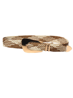 Irregular Buckle Braid Belt-Teresa's Fashionista LLC