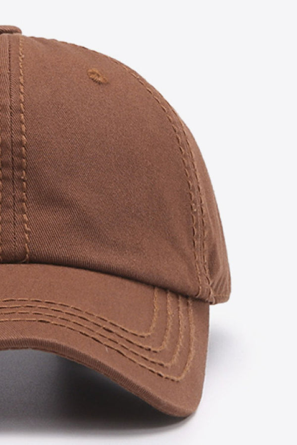 In A Pretty World Baseball Cap-Teresa's Fashionista LLC
