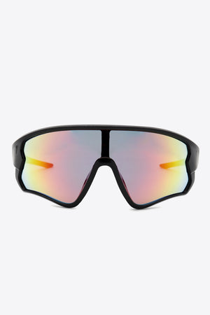 Polycarbonate Shield Sunglasses-Teresa's Fashionista LLC