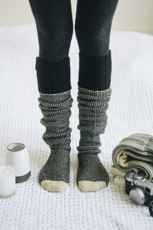 Knitted Lounge Socks-Teresa's Fashionista LLC