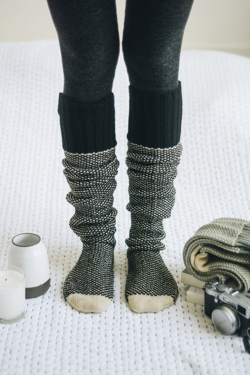 Knitted Lounge Socks-Teresa's Fashionista LLC