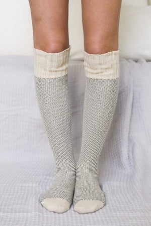 Knitted Lounge Socks-Teresa's Fashionista LLC