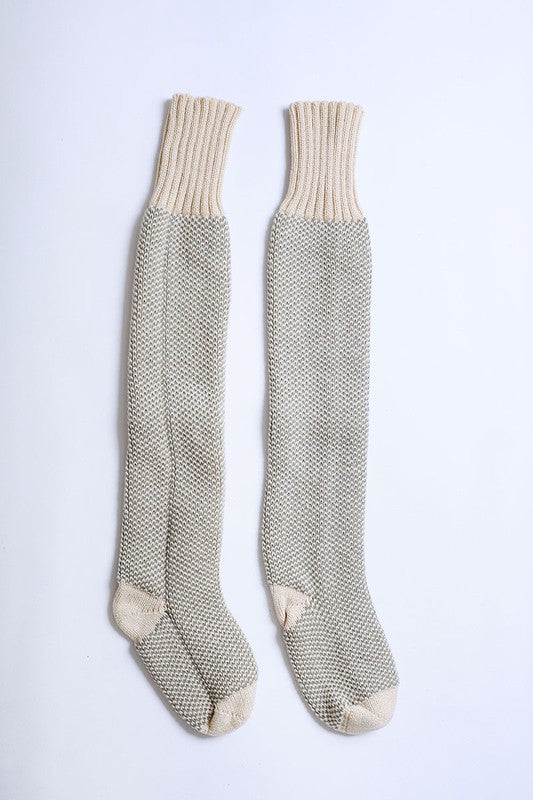Knitted Lounge Socks-Teresa's Fashionista LLC