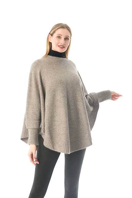CP22129 Brighton Sweater Poncho