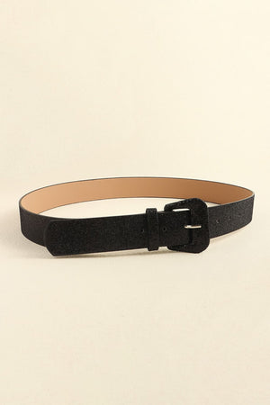 Glitter PU Leather Belt-Teresa's Fashionista LLC