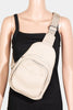 Fame Textured PU Leather Sling Bag - Teresa's Fashionista LLC