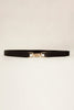Alloy Buckle Elastic Belt-Teresa's Fashionista LLC