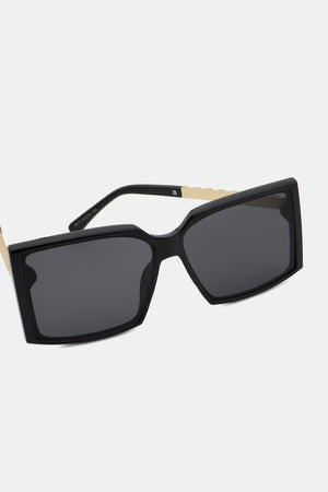 Polycarbonate Frame Square Sunglasses-Teresa's Fashionista LLC