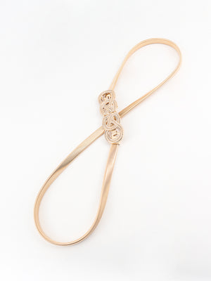 Knot Buckle Metal Belt-Teresa's Fashionista LLC