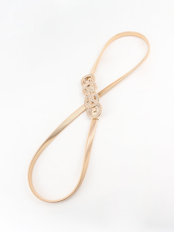 Knot Buckle Metal Belt-Teresa's Fashionista LLC