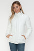 Snobbish Pocketed Zip Up Turtleneck Puffer Jacket - Teresa's Fashionista LLC