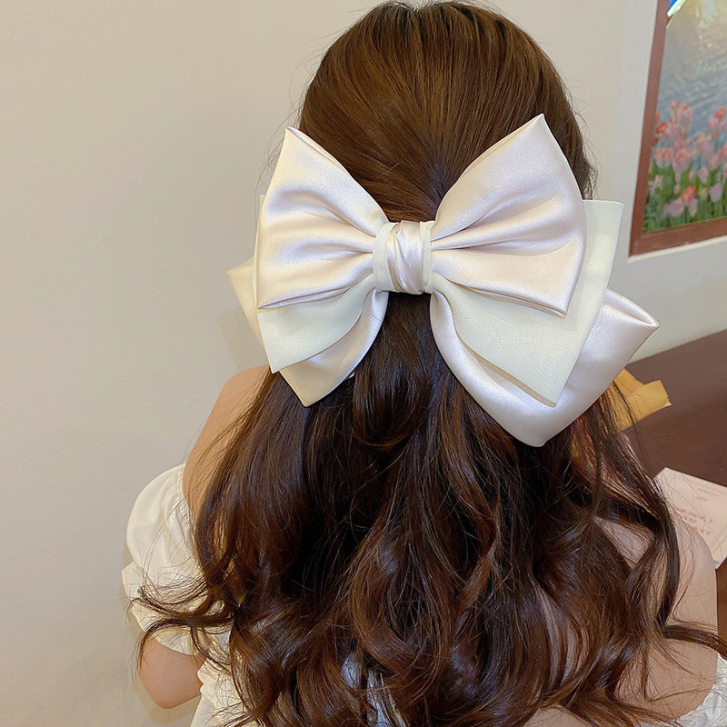 Bow Cloth Hair Clip - Teresa's Fashionista LLC