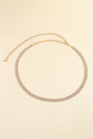 Rhinestones Alloy Belt-Teresa's Fashionista LLC