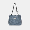 Bow Polyester Medium Tote Bag-Teresa's Fashionista LLC