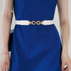 Alloy Buckle Elastic Belt-Teresa's Fashionista LLC