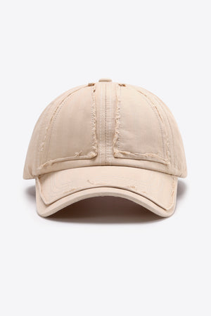 Distressed Adjustable Baseball Cap-Teresa's Fashionista LLC