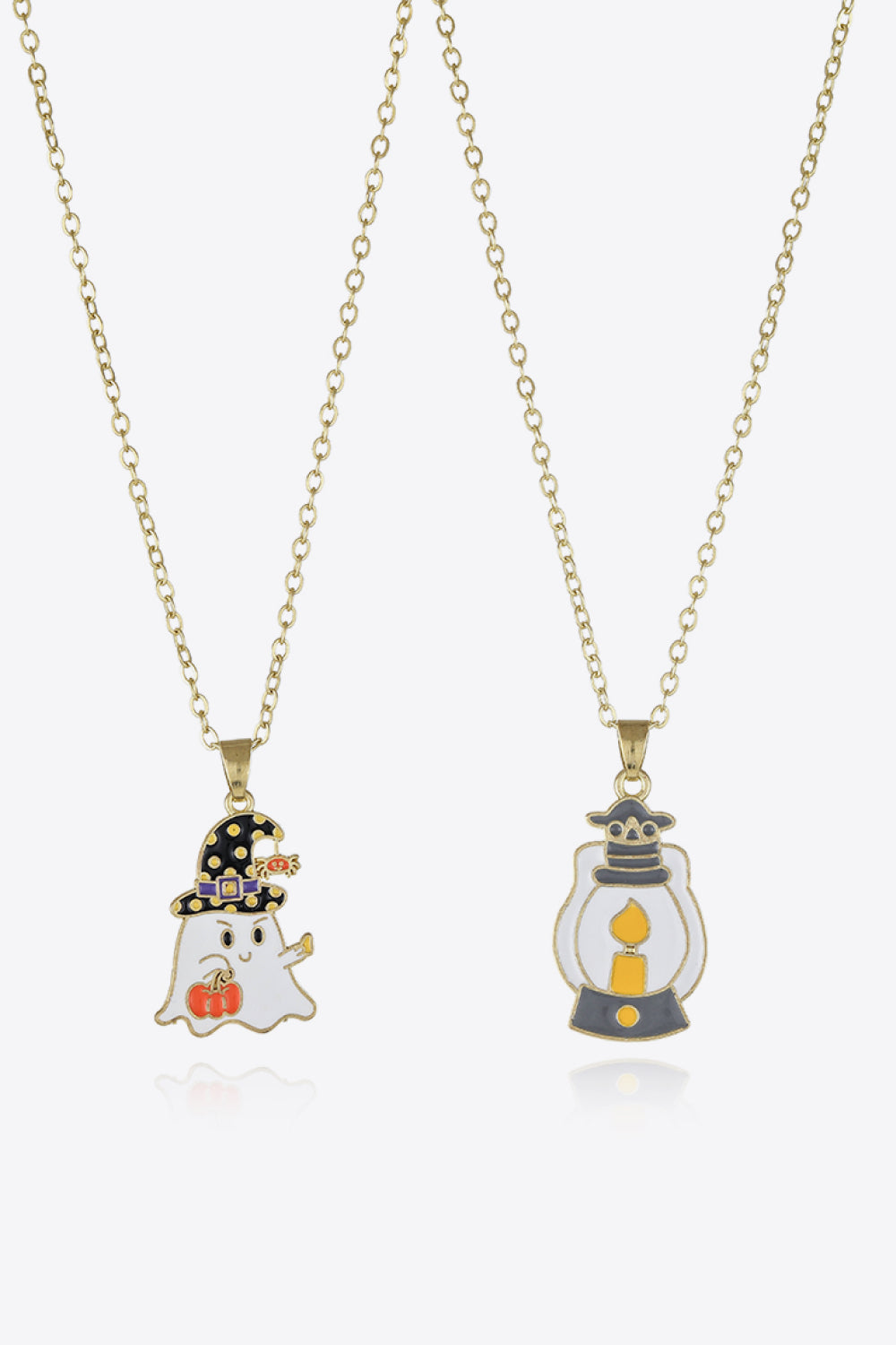 Two-Piece Halloween Theme Necklace Set - Teresa's Fashionista LLC