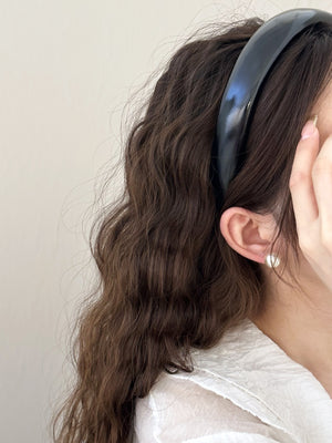 PU Leather Wide Headband - Teresa's Fashionista LLC