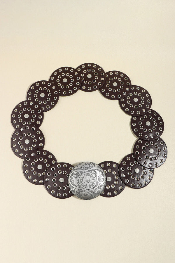 Vintage PU Leather Wide Belt-Teresa's Fashionista LLC