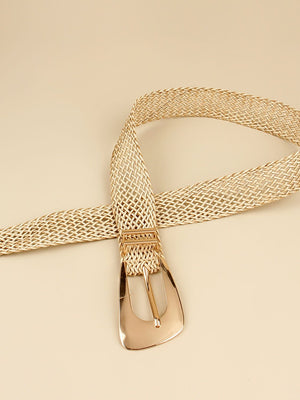 Irregular Buckle Braid Belt-Teresa's Fashionista LLC
