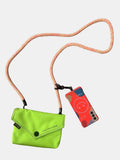Hamawari Solid Color Envelope Shape Crossbody Bag with Removable Strap - Teresa's Fashionista LLC