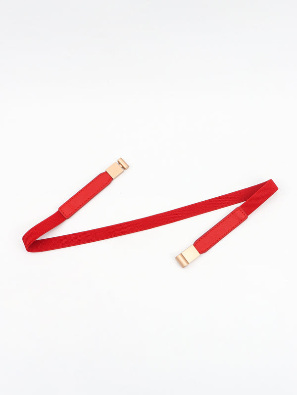 PU Elastic Skinny Belt-Teresa's Fashionista LLC