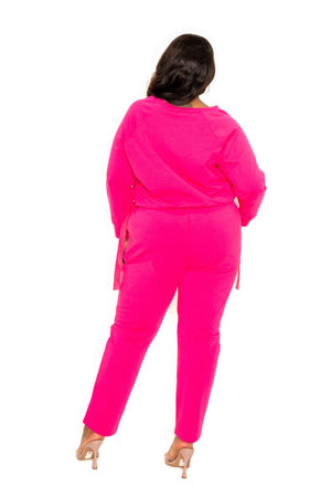 Grommet Detail Lounge Sets-Teresa's Fashionista LLC