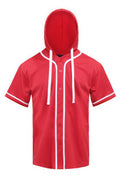 Hooded Baseball Jersey-Teresa's Fashionista LLC