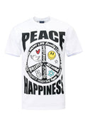 Peace Happiness T-shirts-Teresa's Fashionista LLC