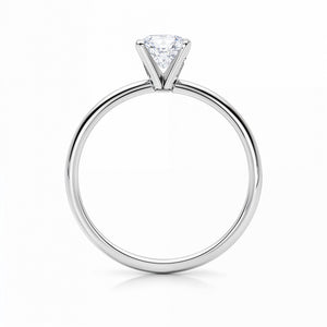 1 1/2 Carat Radiant Lab Grown IGI G/VS1 Diamond Solitaire Ring in 10K Yellow Gold