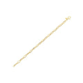 14k Yellow Gold La Goccia Link Bracelet (5.00 mm)